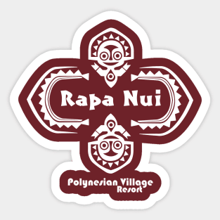 Polynesian Village Resort Rapa Nui Sticker